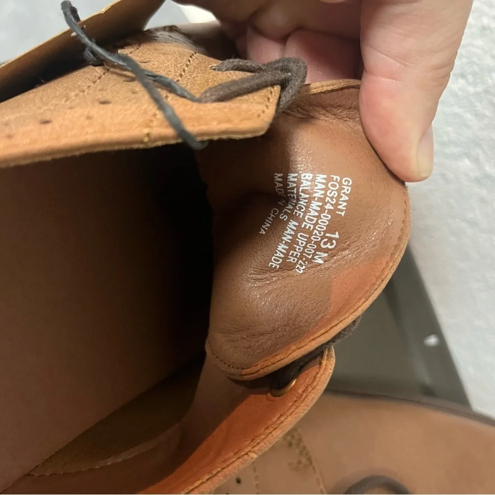 FRYE AND CO. Tan Leather Oxfords - Picture 6 of 7
